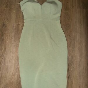 Windsor Sage Green Bodycon Dress